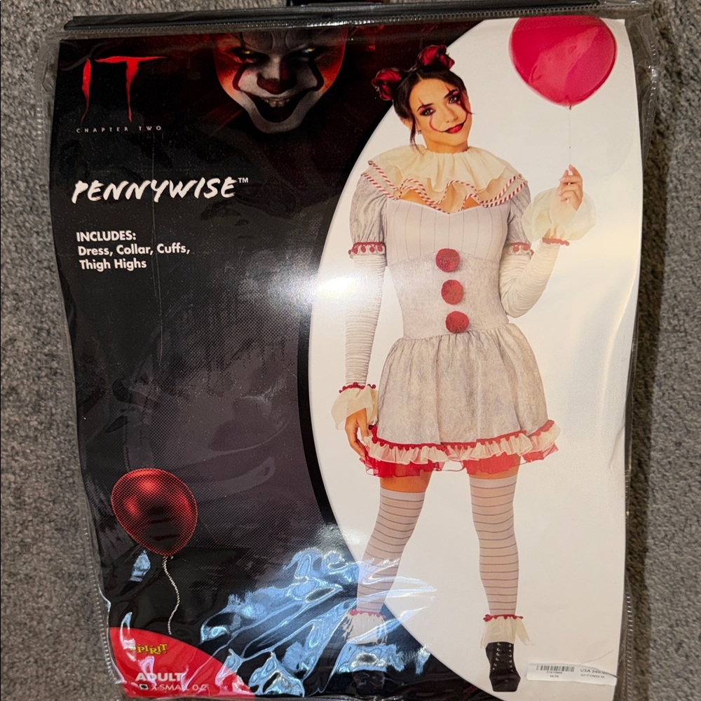 Women's Halloween Costume - White and Red